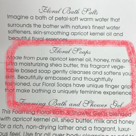 The Thymes Limited Vintage Amaryllis Scented Bar Soap Discontinued VHTF RARE NIB - Picture 8 of 11